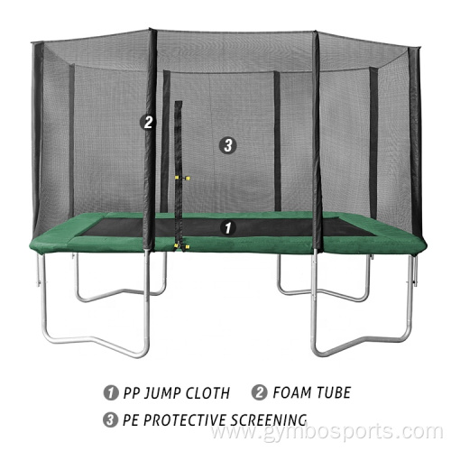 Square Rectangle Outdoor Trampoline
